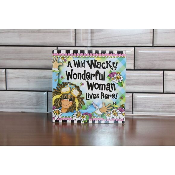 Wacky Woman Tabletop Plaque #A48 - Picture 2 of 9